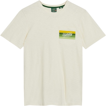 Abbigliamento Uomo T-shirt maniche corte Superdry 235540 Beige