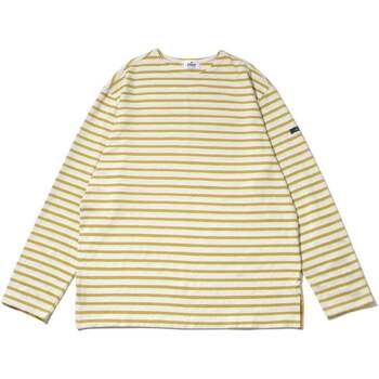 Abbigliamento Uomo T-shirt & Polo Kappy Design Kappy Classic Stripe  Mostarda Giallo