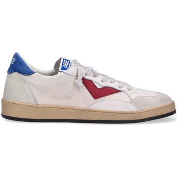Scarpe Uomo Sneakers basse 4B12 sneaker Play New bianco rosso blu Bianco