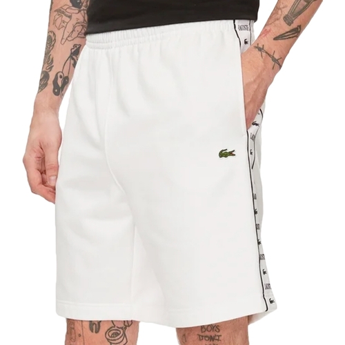 Abbigliamento Uomo Shorts / Bermuda Lacoste Jogger Bianco