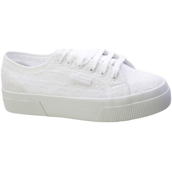 Image of Sneakers basse Superga Sneakers Donna Bianco 2740 flower