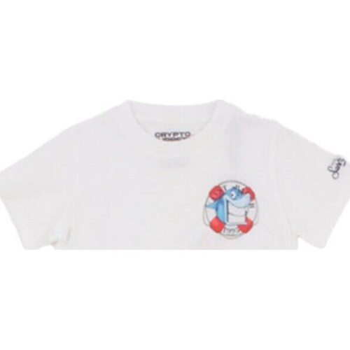 Abbigliamento Bambino T-shirt maniche corte Mc2 Saint Barth TSH0001 03060F Bianco