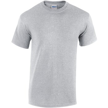 Abbigliamento Uomo T-shirts a maniche lunghe Gildan Heavy Cotton Grigio