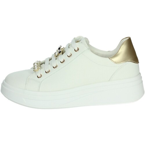 Scarpe Donna Sneakers alte Valleverde 35101 Bianco