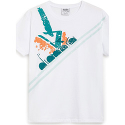 Abbigliamento T-shirt maniche corte Diadora 502.180419 Bianco