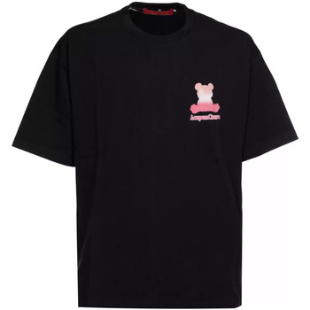 Abbigliamento Uomo T-shirt & Polo Acupuncture t-shirt nera teddy Nero