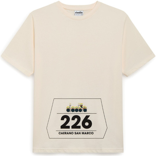 Abbigliamento T-shirt & Polo Diadora 502.180423 Beige