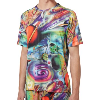 Abbigliamento Uomo T-shirt maniche corte Australian T-Shirt All Over Print Ace Multicolore