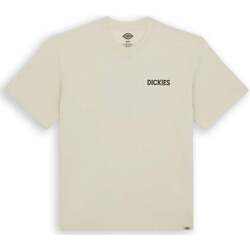 Abbigliamento Uomo T-shirt & Polo Dickies Beach Tee Beige Grigio