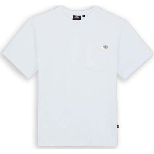 Abbigliamento Uomo T-shirt & Polo Dickies Luray Pocket Tee Bianco Bianco