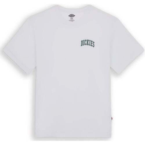 Abbigliamento Uomo T-shirt & Polo Dickies Aitkin Chest Tee Bianco