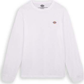 Image of T-shirt & Polo Dickies Ls Mapleton Tee Bianco