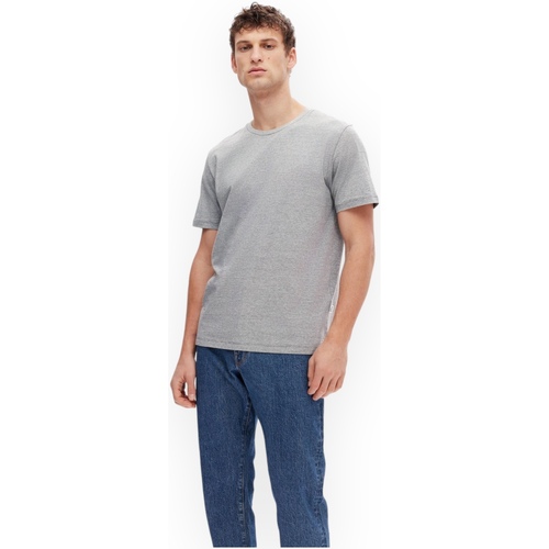 Abbigliamento Uomo T-shirt & Polo Selected 16087843 PHANTOM Grigio