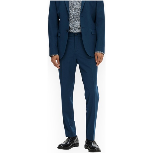 Abbigliamento Uomo Pantaloni Selected 16087825 BLUEDEPTHS Blu