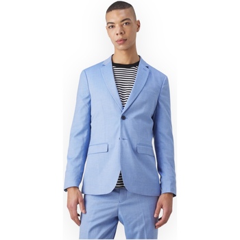 Abbigliamento Uomo Giacche Selected 16092418 LIGHTBLUE Blu