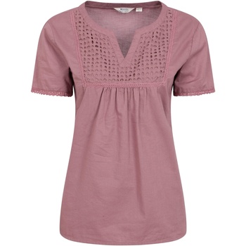 Abbigliamento Donna T-shirts a maniche lunghe Mountain Warehouse Paris Viola