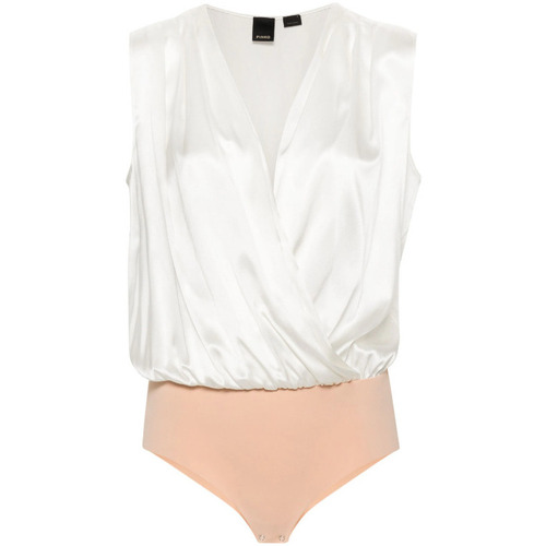 Abbigliamento Donna Top / T-shirt senza maniche Pinko INES 100122 A1RI-Z05 Bianco
