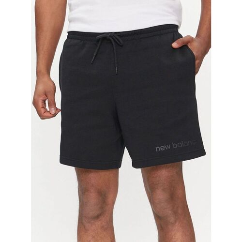 Abbigliamento Uomo Shorts / Bermuda New Balance MS41522-BK Nero