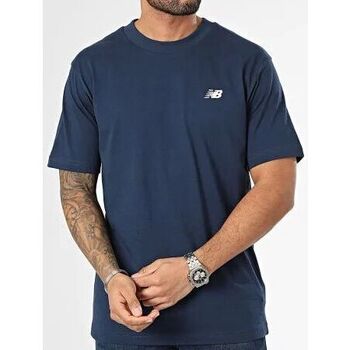Abbigliamento Uomo T-shirt & Polo New Balance MT41509-NNY NAVY Blu