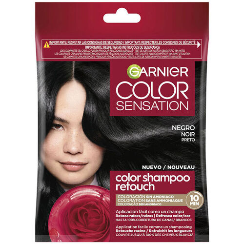 Bellezza Donna Tinta Garnier Color Sensation Shampoo 1.0-nero 