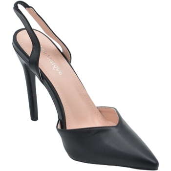 Image of Scarpe Malu Shoes Scarpe Decollete scarpa donna slingback a punta in pelle opaca nera ta