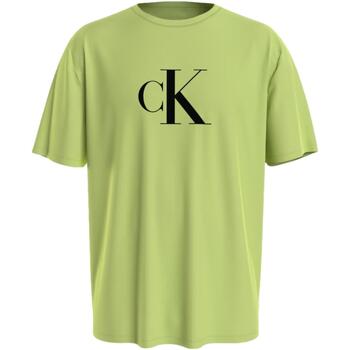Abbigliamento Uomo T-shirt maniche corte Calvin Klein Jeans KM0KM00971 Verde