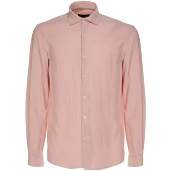 Image of Camicia a maniche lunghe Outfit camicia rosa viscosa