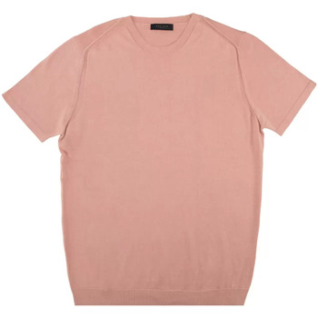 Abbigliamento Uomo Maglioni Outfit maglia filo rosa Rosa