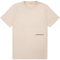 Image of T-shirt & Polo Hinnominate t-shirt beige logo nero