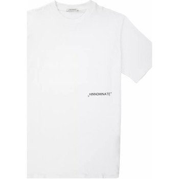 Image of T-shirt & Polo Hinnominate t-shirt bianca logo nero