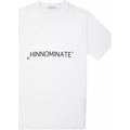 Image of T-shirt & Polo Hinnominate t-shirt bianca logo nero grande