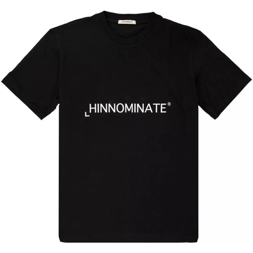 Abbigliamento Uomo T-shirt & Polo Hinnominate t-shirt nera logo grande Nero