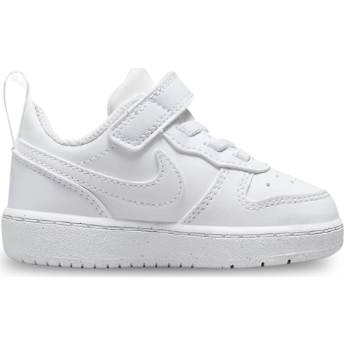 Scarpe Unisex bambino Sneakers Nike Court Borough Low Recraft Bianco