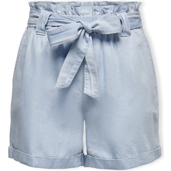 Abbigliamento Donna Shorts / Bermuda Only Noos Bea Smilla Shorts - Light Blue Denim Blu