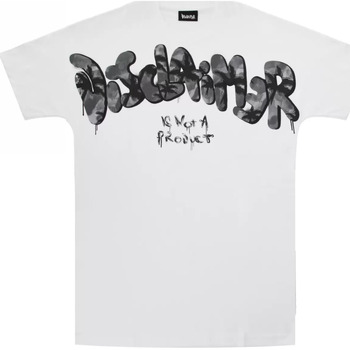 Abbigliamento Uomo T-shirt & Polo Disclaimer t-shirt bianca stampa nera Bianco