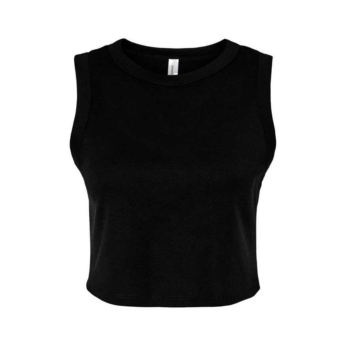 Abbigliamento Donna Top / T-shirt senza maniche Bella + Canvas Muscle Nero