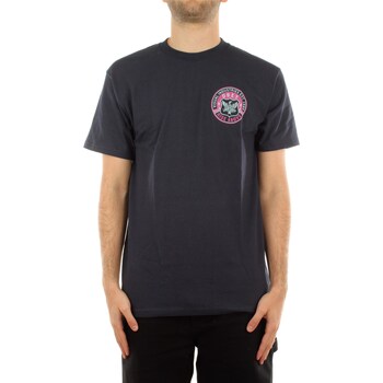 Abbigliamento Uomo T-shirt maniche corte Obey 165263773 Blu