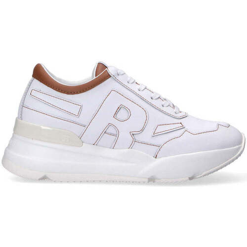 Scarpe Donna Sneakers basse Rucoline sneaker R-Evolve pelle bianco cuoio Bianco