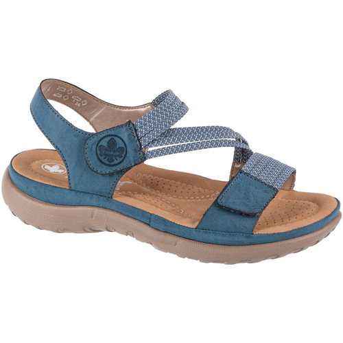 Scarpe Donna Sandali sport Rieker Sandals Blu