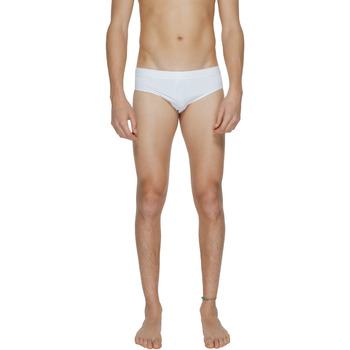 Abbigliamento Uomo Costume / Bermuda da spiaggia Calvin Klein Jeans BRIEF KM0KM00995 Bianco