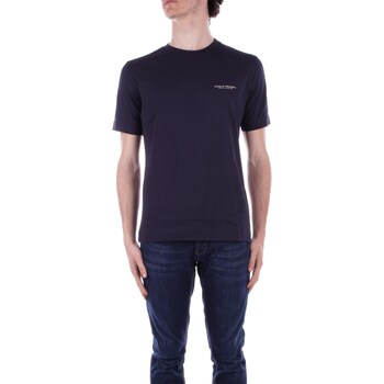 Abbigliamento Uomo T-shirt maniche corte Paolo Pecora PP1006 Blu
