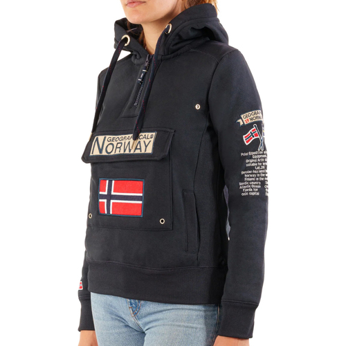 Abbigliamento Donna Felpe Geographical Norway WU4182F/GN Blu