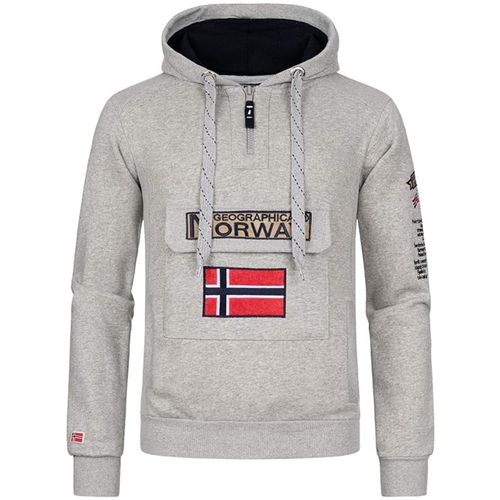 Abbigliamento Uomo Felpe Geographical Norway WU4184H/GN Grigio