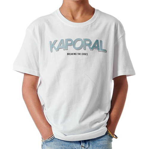 Abbigliamento Bambino T-shirt & Polo Kaporal OWANE24B11 Bianco
