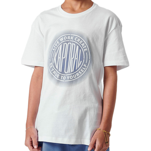 Abbigliamento Bambino T-shirt & Polo Kaporal OLDIE24B11 Bianco