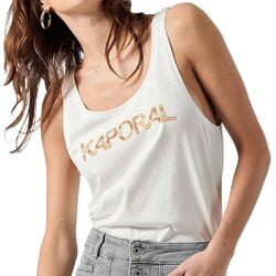 Abbigliamento Donna Top / T-shirt senza maniche Kaporal FAONE24W10 Bianco