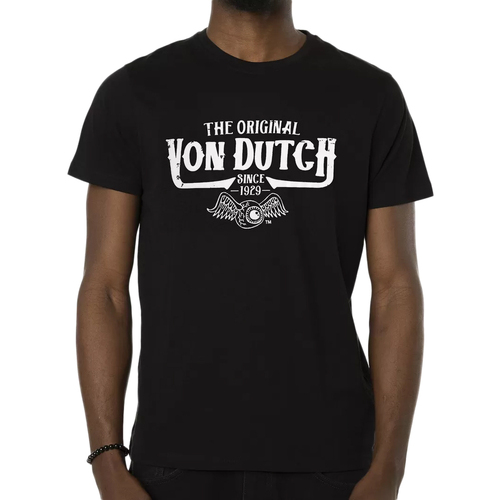 Abbigliamento Uomo T-shirt maniche corte Von Dutch VD/1/TR/ORIG Nero