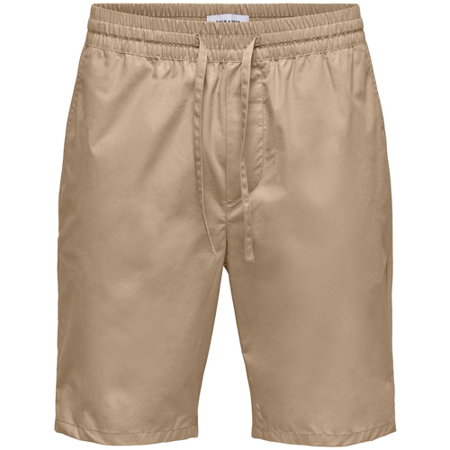 Abbigliamento Uomo Shorts / Bermuda Only & Sons  22028509 Beige
