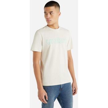 Abbigliamento Uomo T-shirts a maniche lunghe Umbro UO2136 Bianco