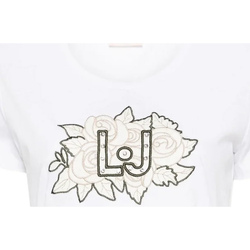 Abbigliamento Donna T-shirt maniche corte Liu Jo MA4333 J5904 Bianco